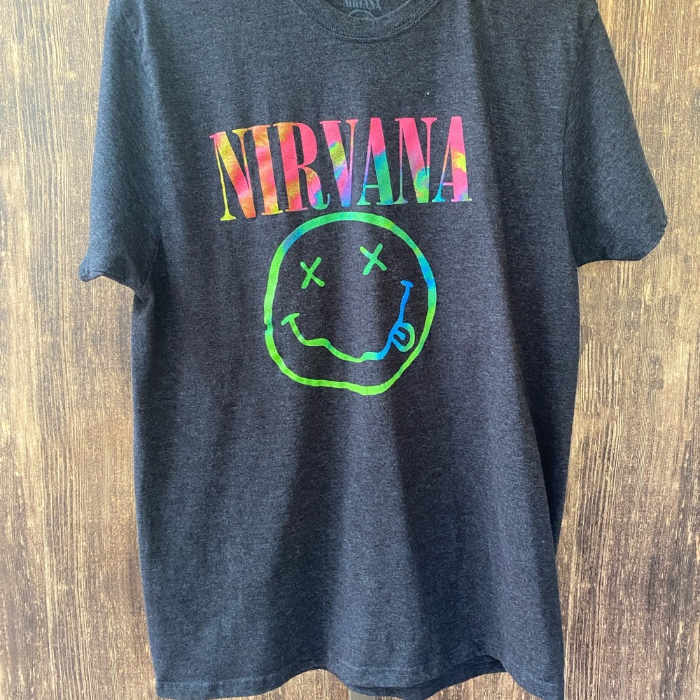 Nirvana band tee shirt